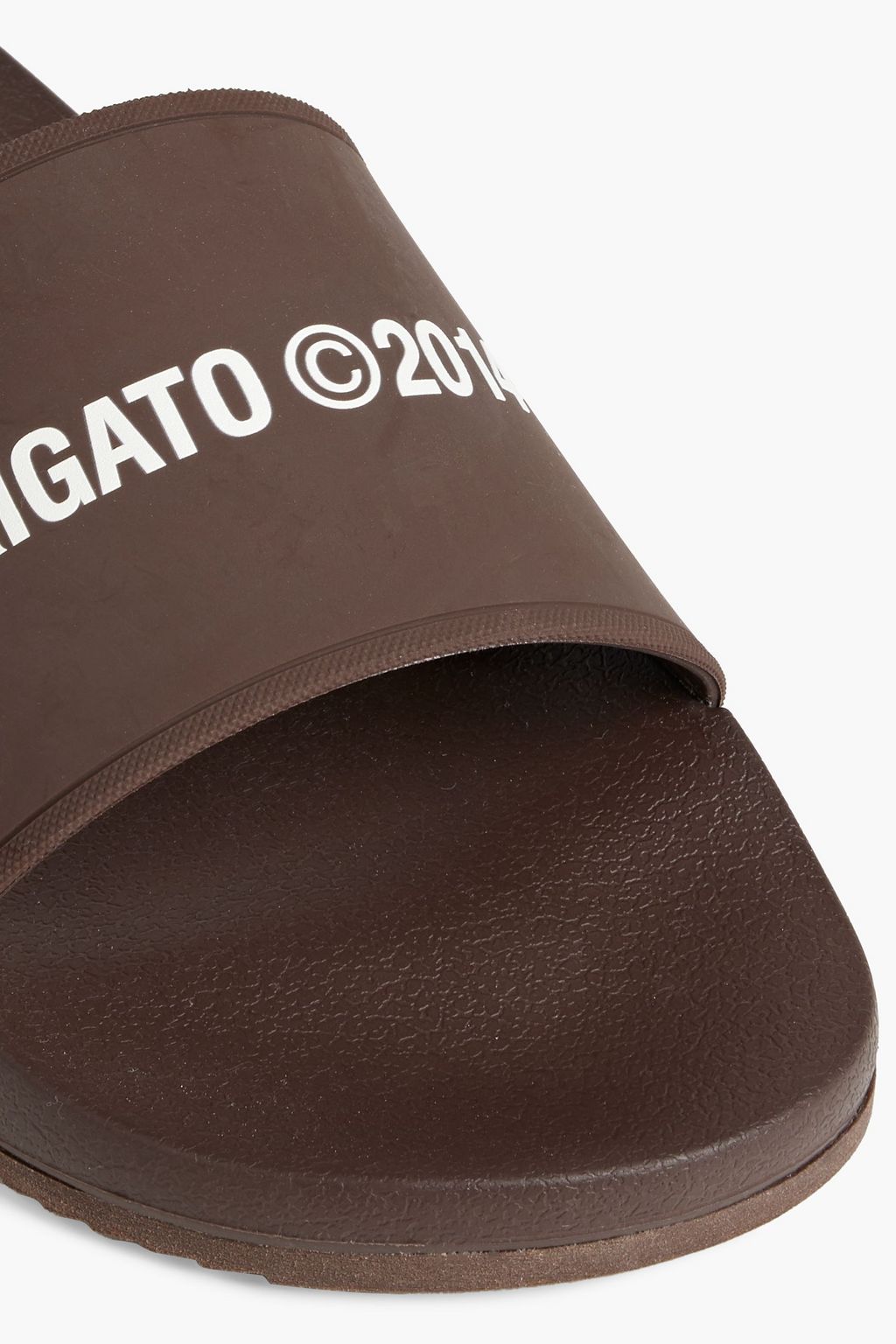 AXEL ARIGATO Printed rubber slides