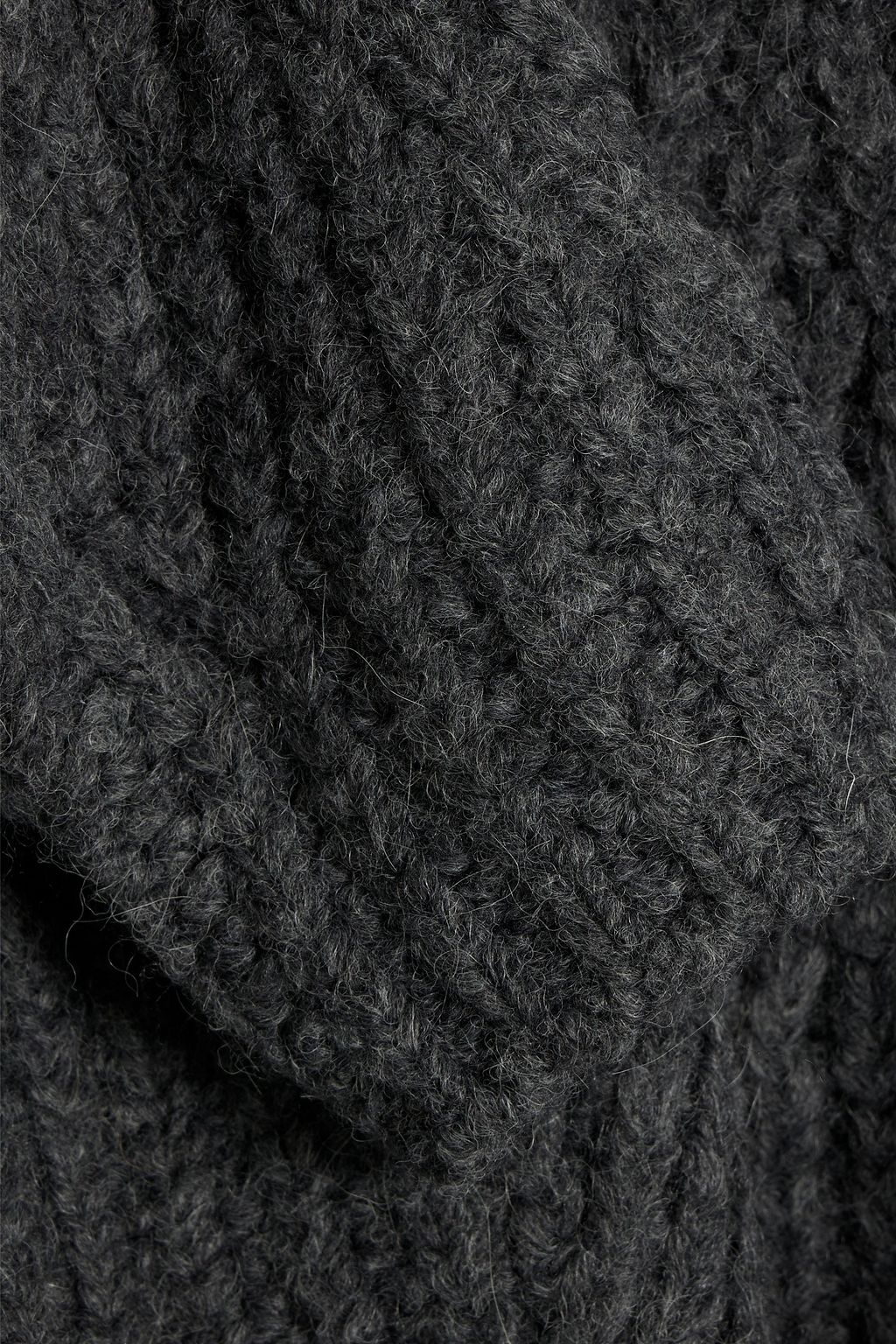 IRO Ilany Pullover aus Rippstrick mit halblangem Reißverschluss