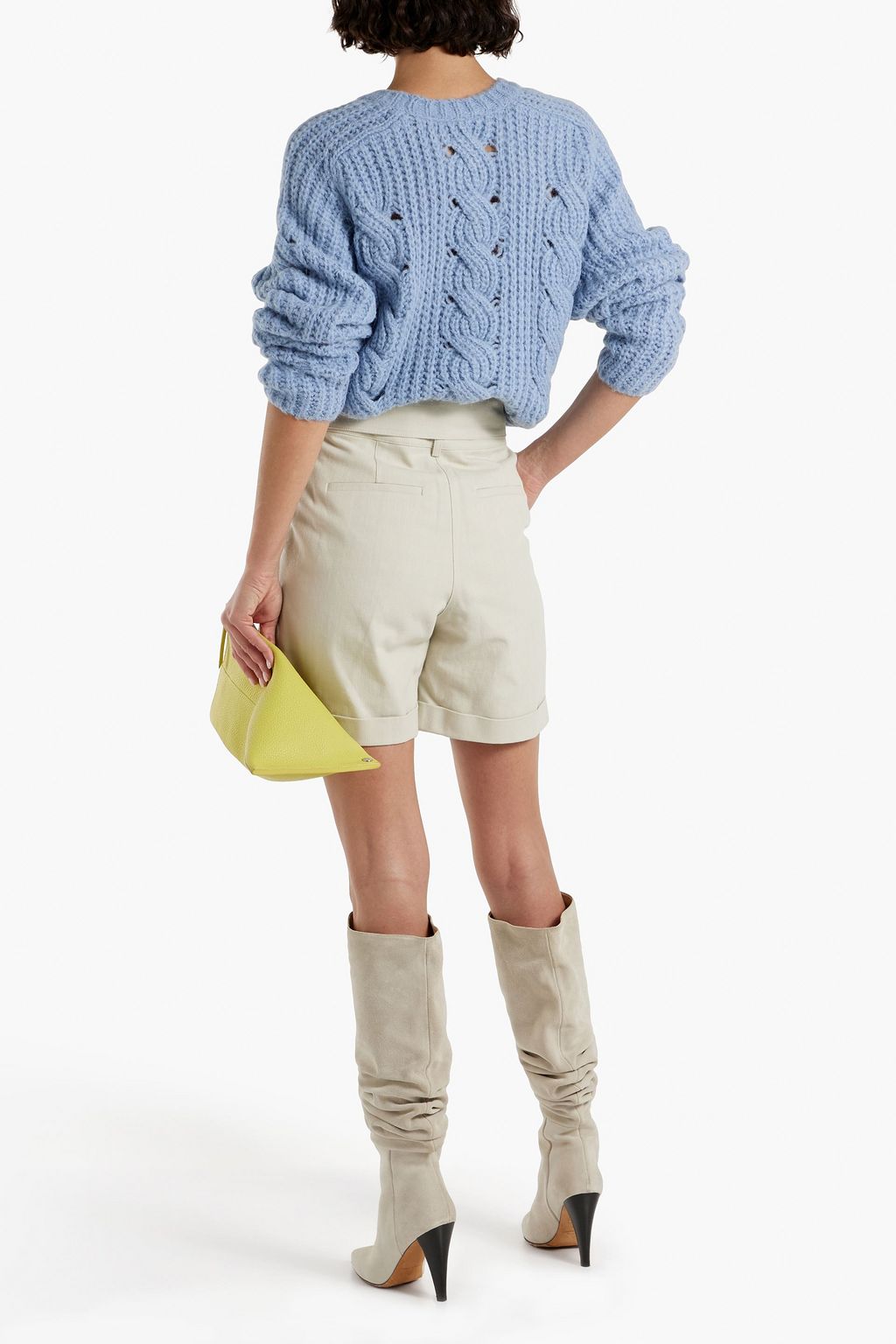 IRO Babe cable-knit sweater