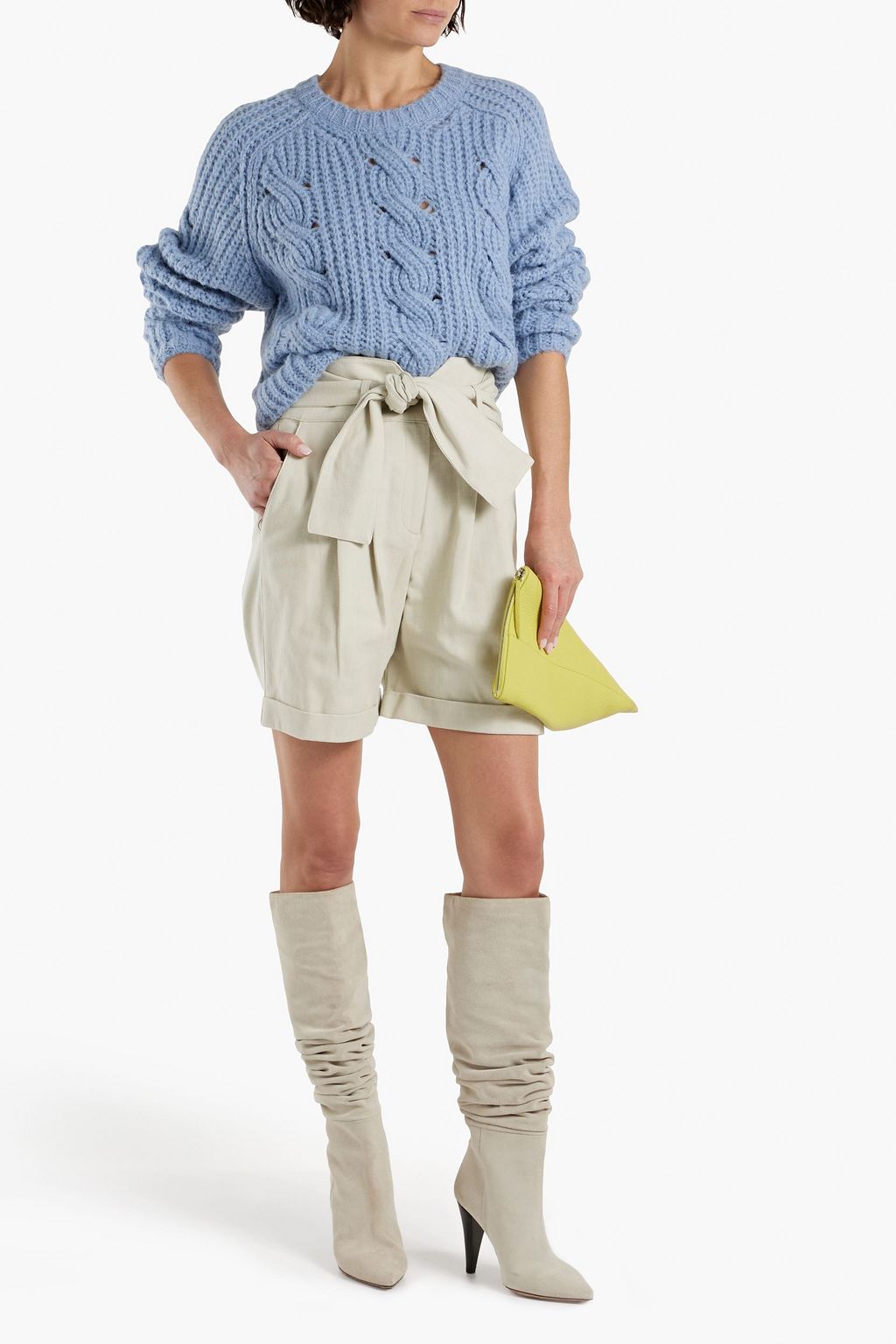 IRO Babe cable-knit sweater