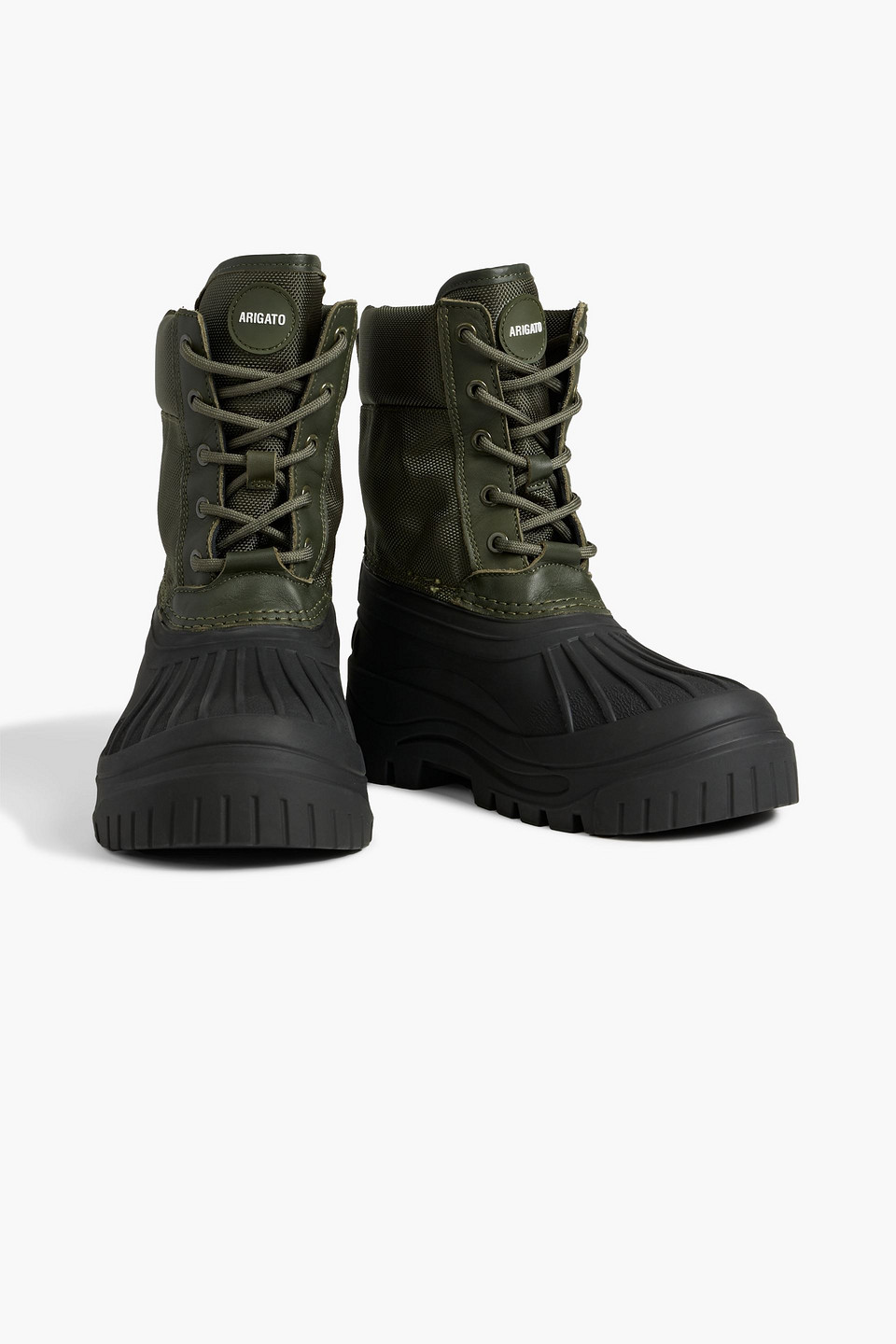 AXEL ARIGATO CRYO LACE-UP CANVAS AND RUBBER BOOTS 3074457345635397137