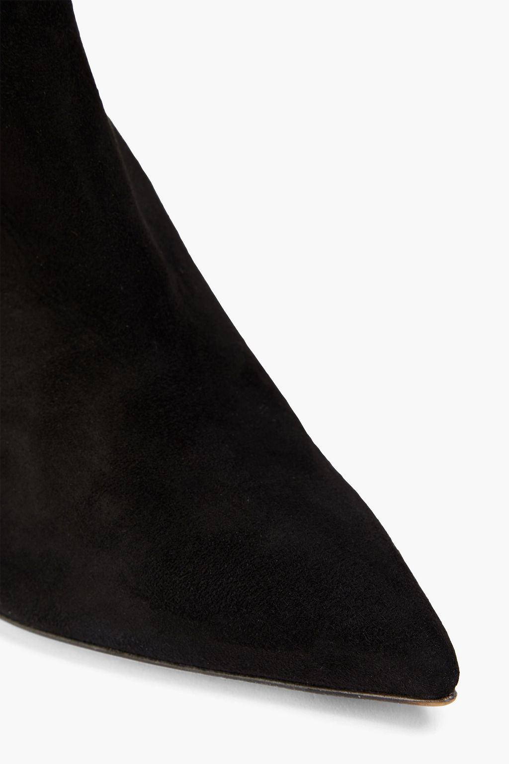 SERGIO ROSSI Blink 090 cutout suede ankle boots