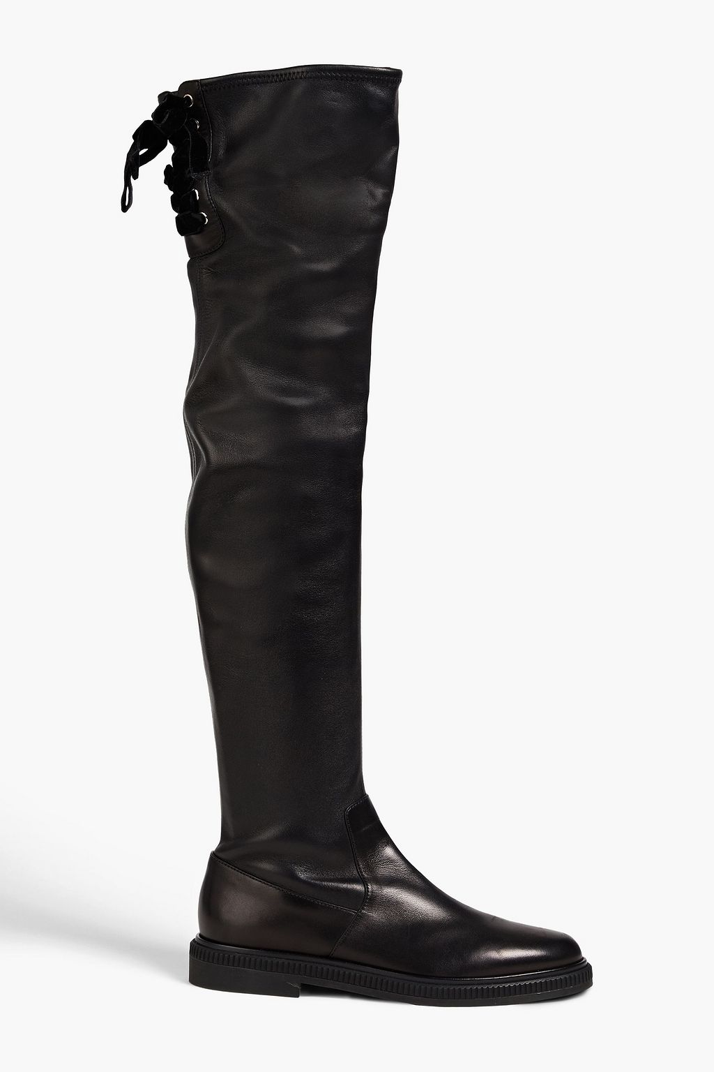 SERGIO ROSSI Sr Camilla 018 lace-up leather over-the-knee boots | THE ...