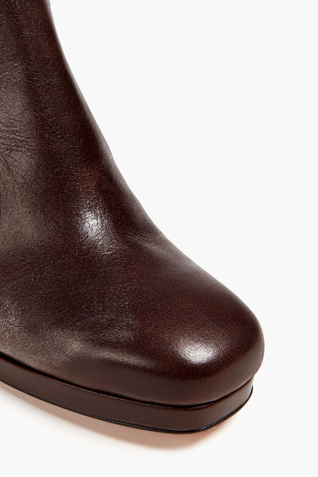 BA&SH Chelbi burnished leather boots