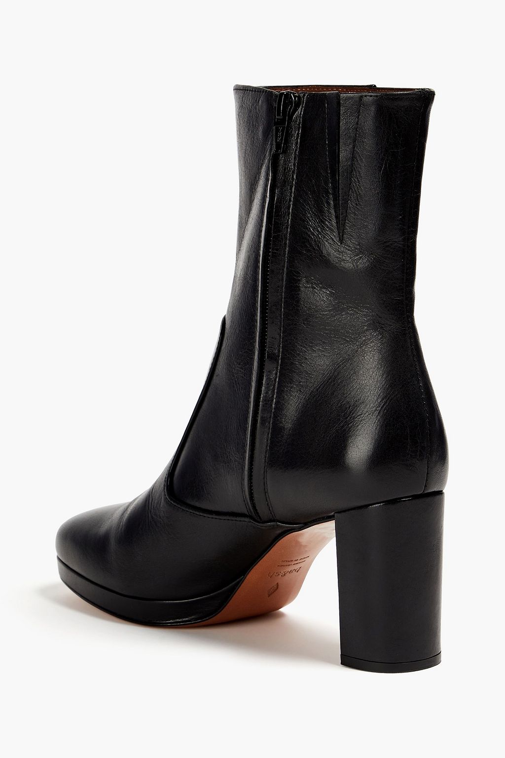 BA&SH Chelbi burnished leather boots
