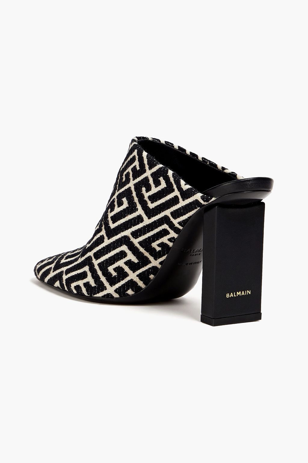 BALMAIN حذاء ميول من الجاكار