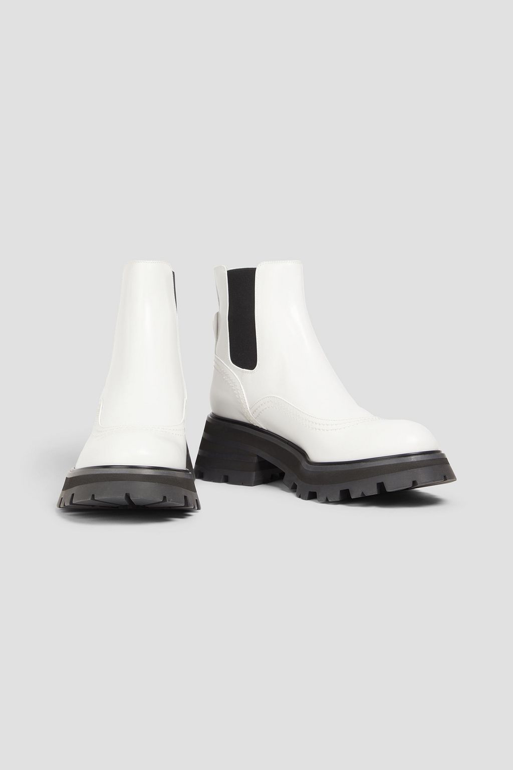 MCQUEEN Leather ankle boots