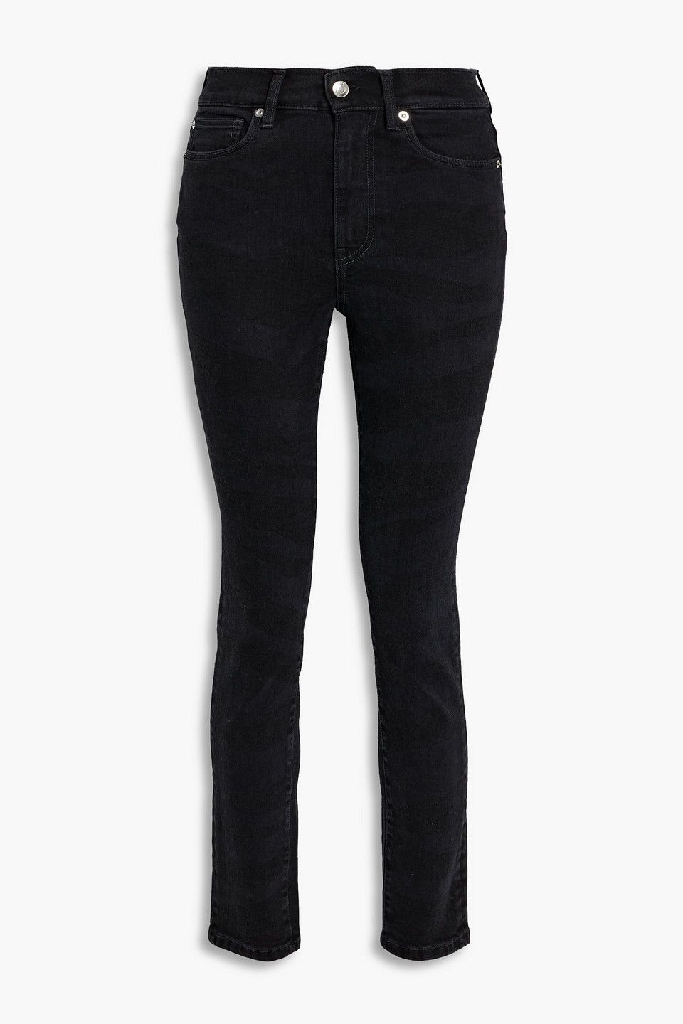 Iro Brissame High-rise Skinny Jeans In Black