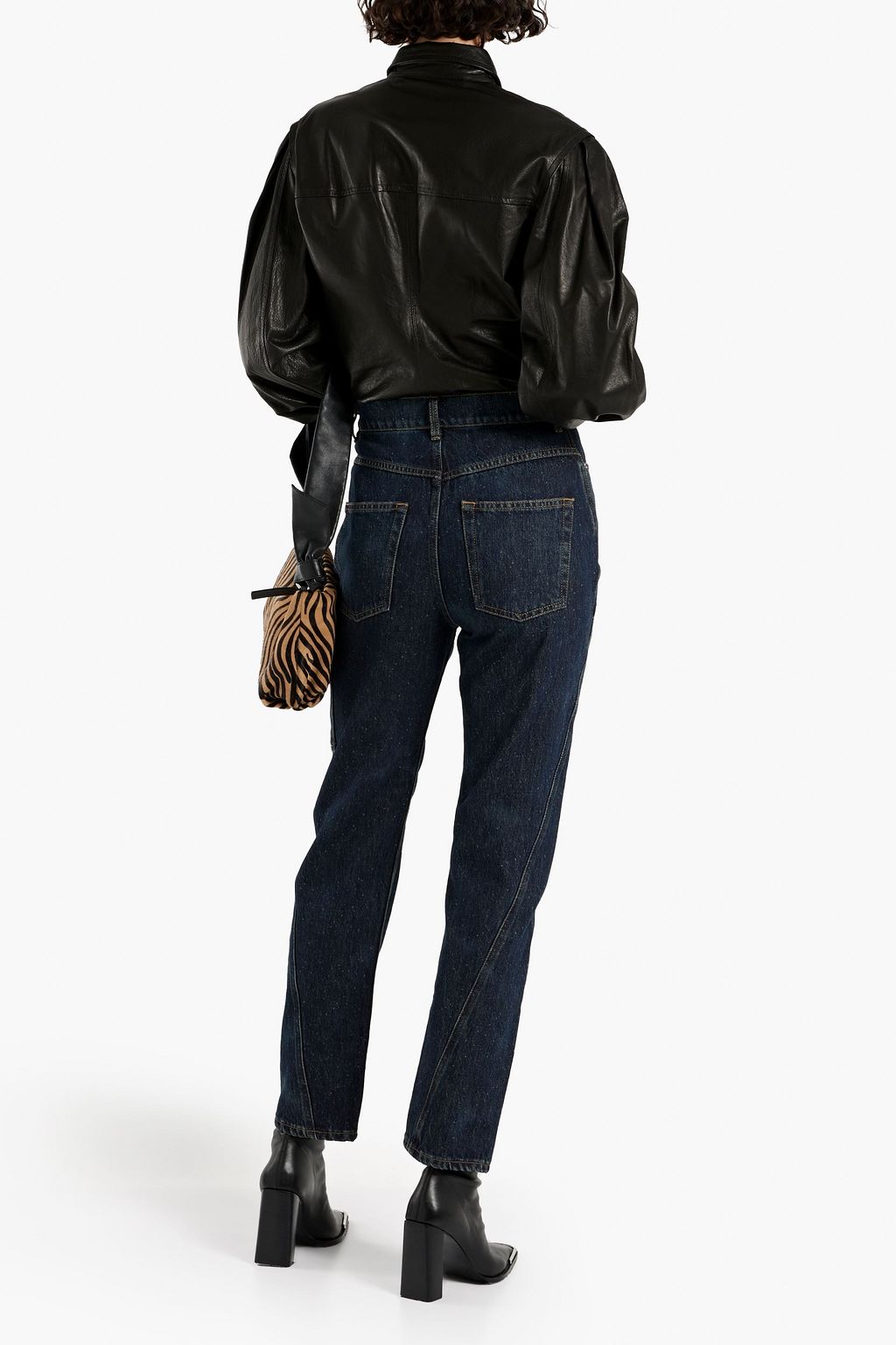 IRO Menard high-rise straight-leg jeans