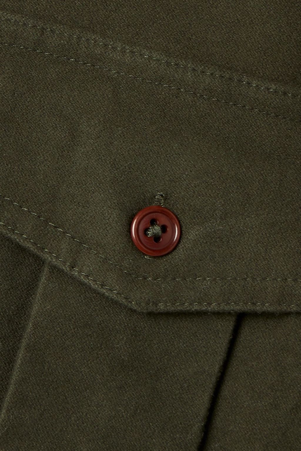 ALEX MILL Keeper cotton-blend moleskin shirt
