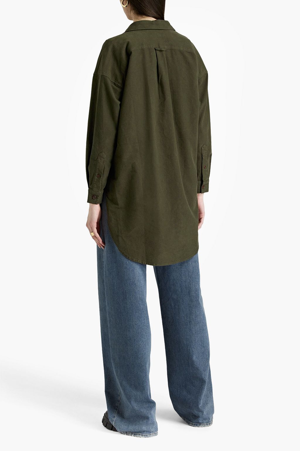 ALEX MILL Keeper cotton-blend moleskin shirt
