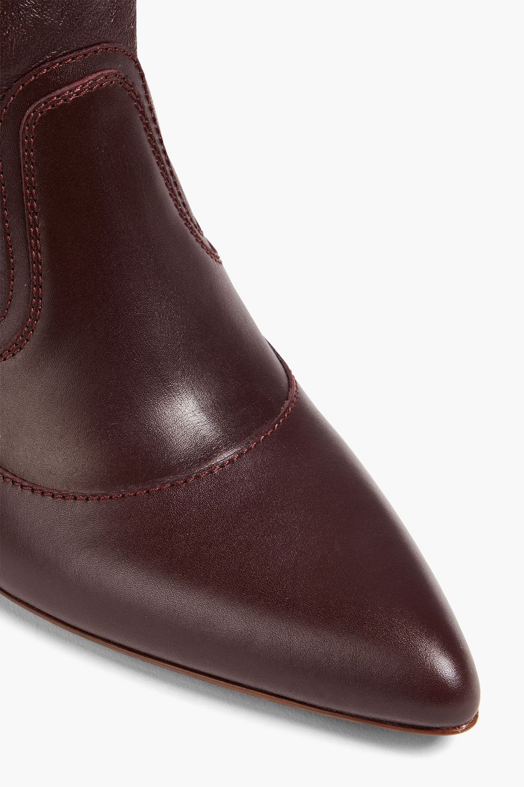 ZIMMERMANN Tie-detailed leather ankle boots