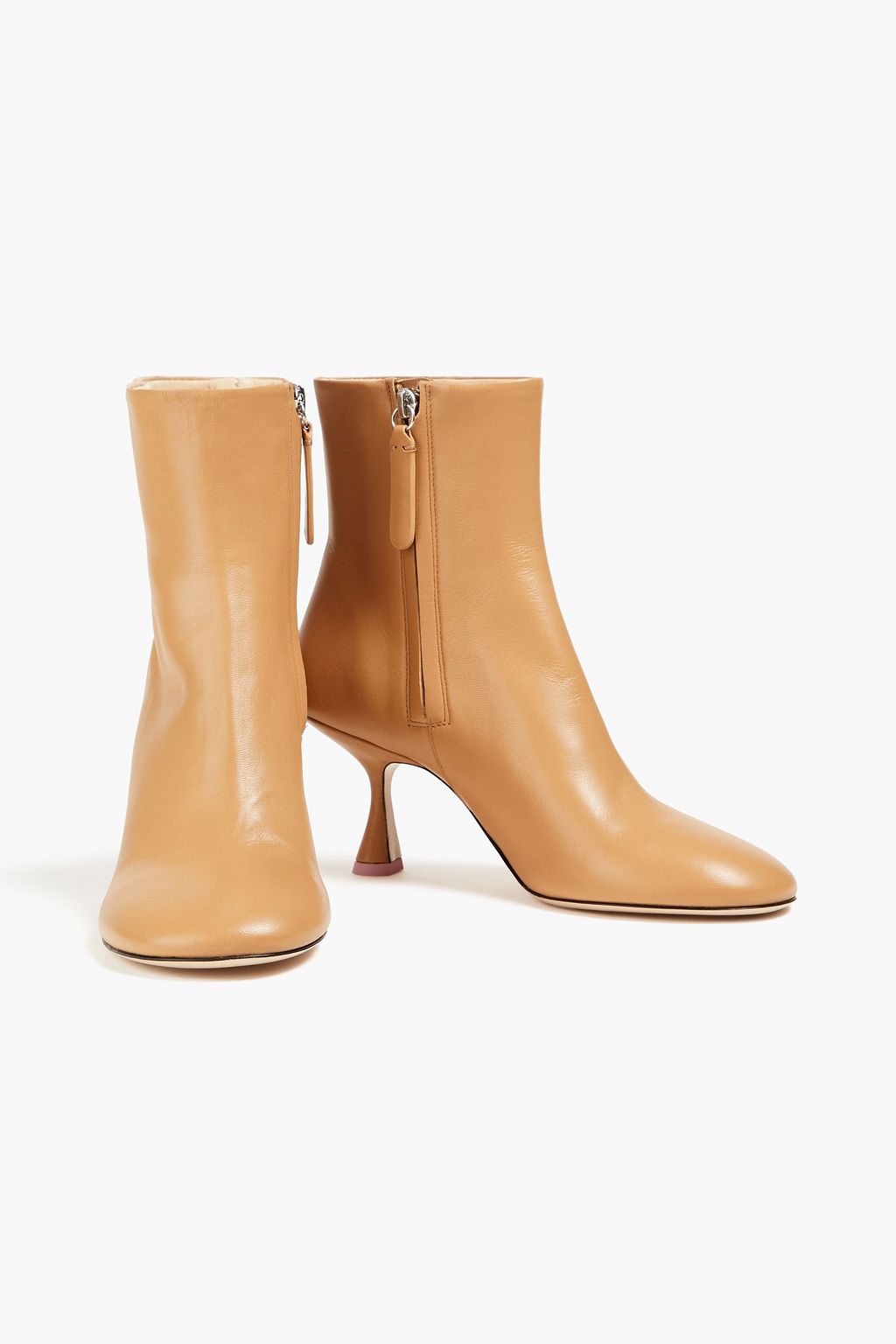 WANDLER Marine leather ankle boots