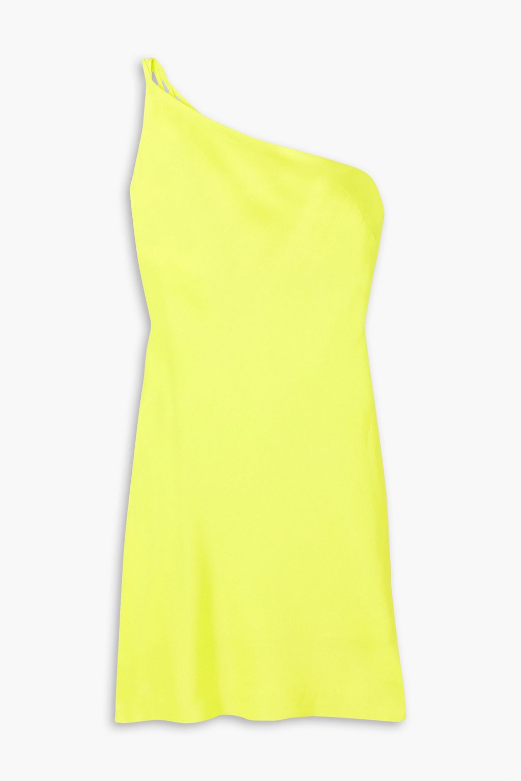 DE LA VALI Lithium one-shoulder satin mini dress | Sale up to 70% off | THE  OUTNET