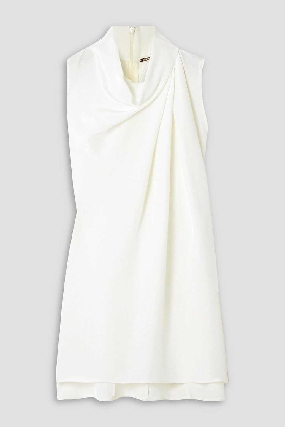 Adam Lippes Silk-crepe Tunic In Ivory