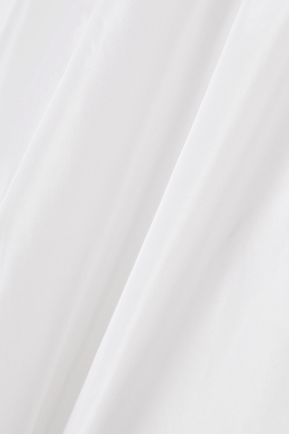 ADAM LIPPES SADE OFF-THE-SHOULDER SHIRRED SILK-TAFFETA TOP
