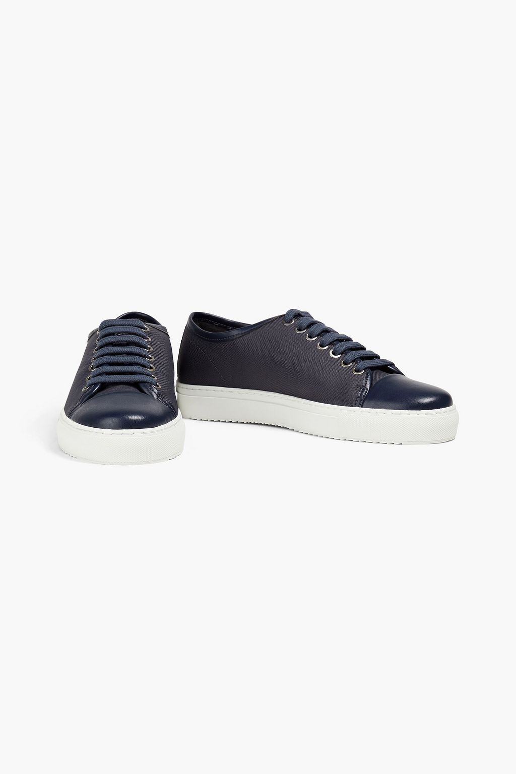 AXEL ARIGATO Faux leather and mesh sneakers