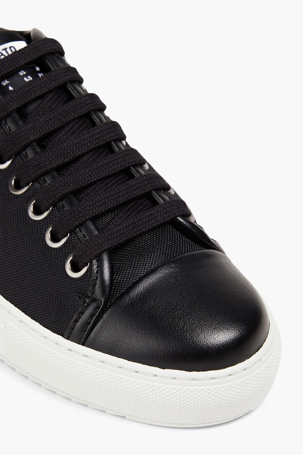 AXEL ARIGATO Faux leather and mesh sneakers
