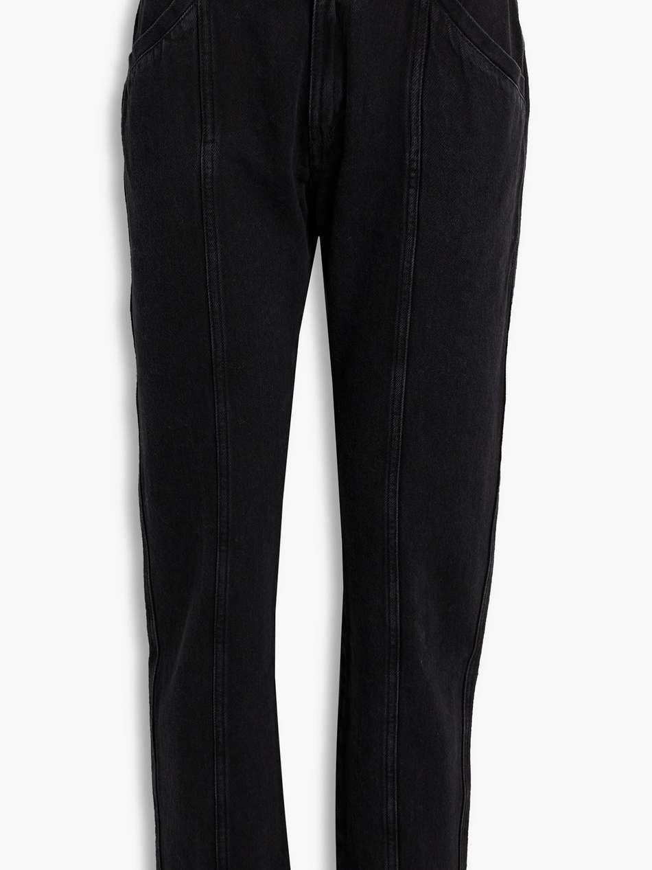 boucry high-rise tapered jeans