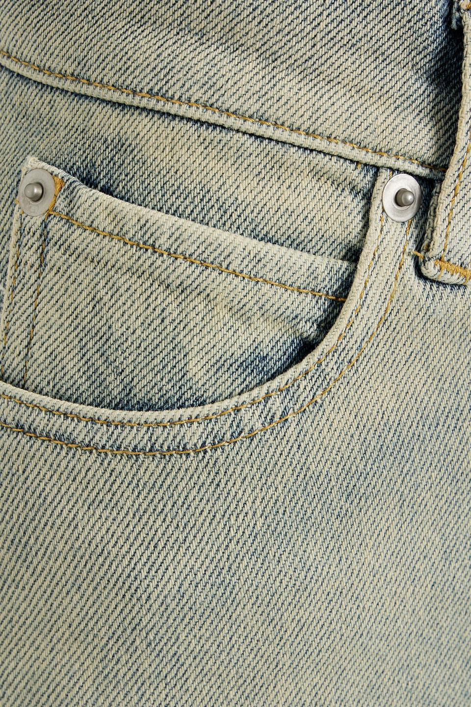 Iro Dainez Inox Straight Jean In Light Denim