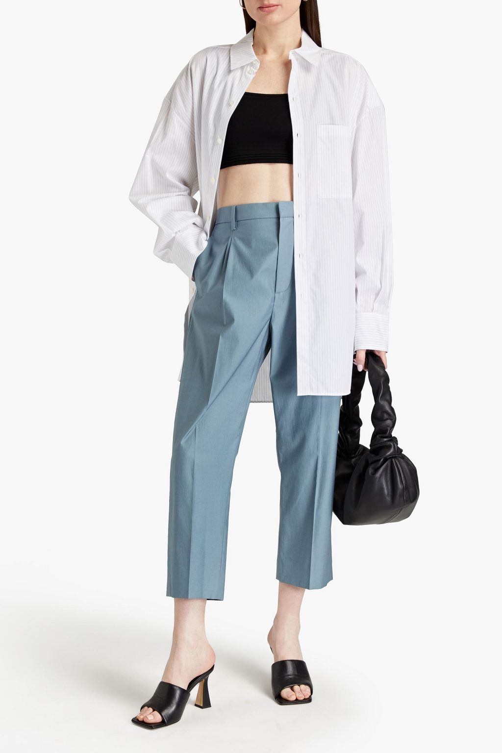 GAUCHERE Selita cropped cotton pants