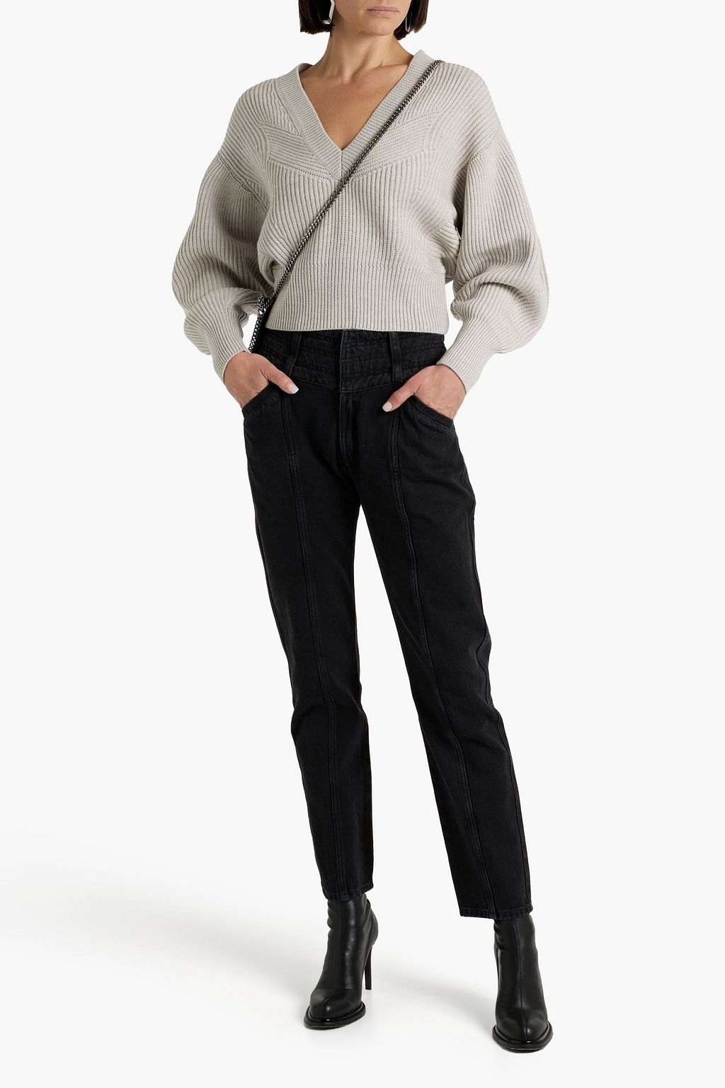 IRO Ribbed merino wool sweater
