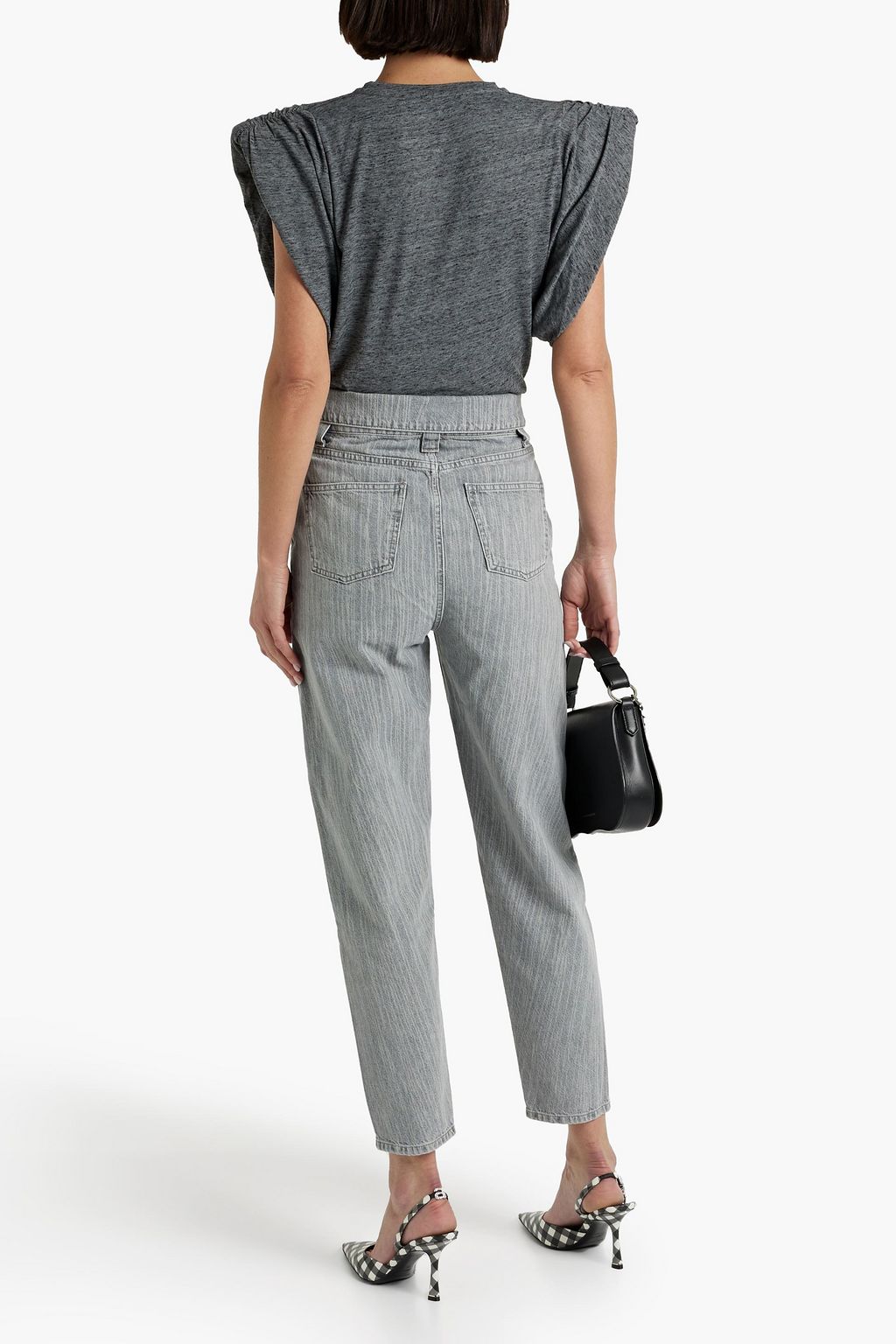 IRO Gotame mélange jersey T-shirt