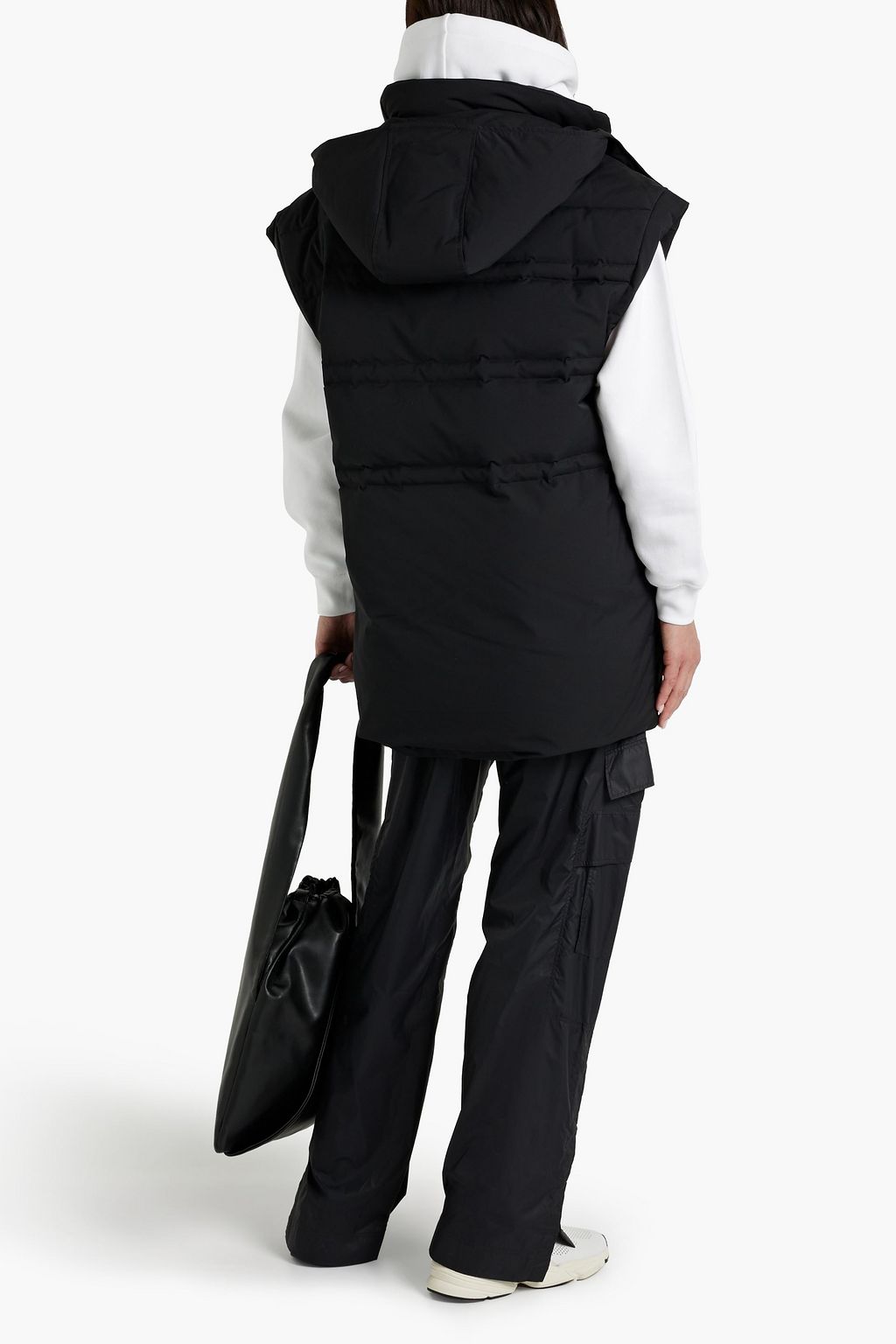 IRO Rove quilted shell hooded vest