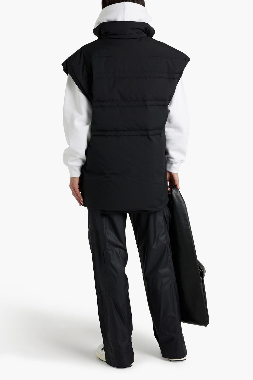 IRO Rove quilted shell hooded vest