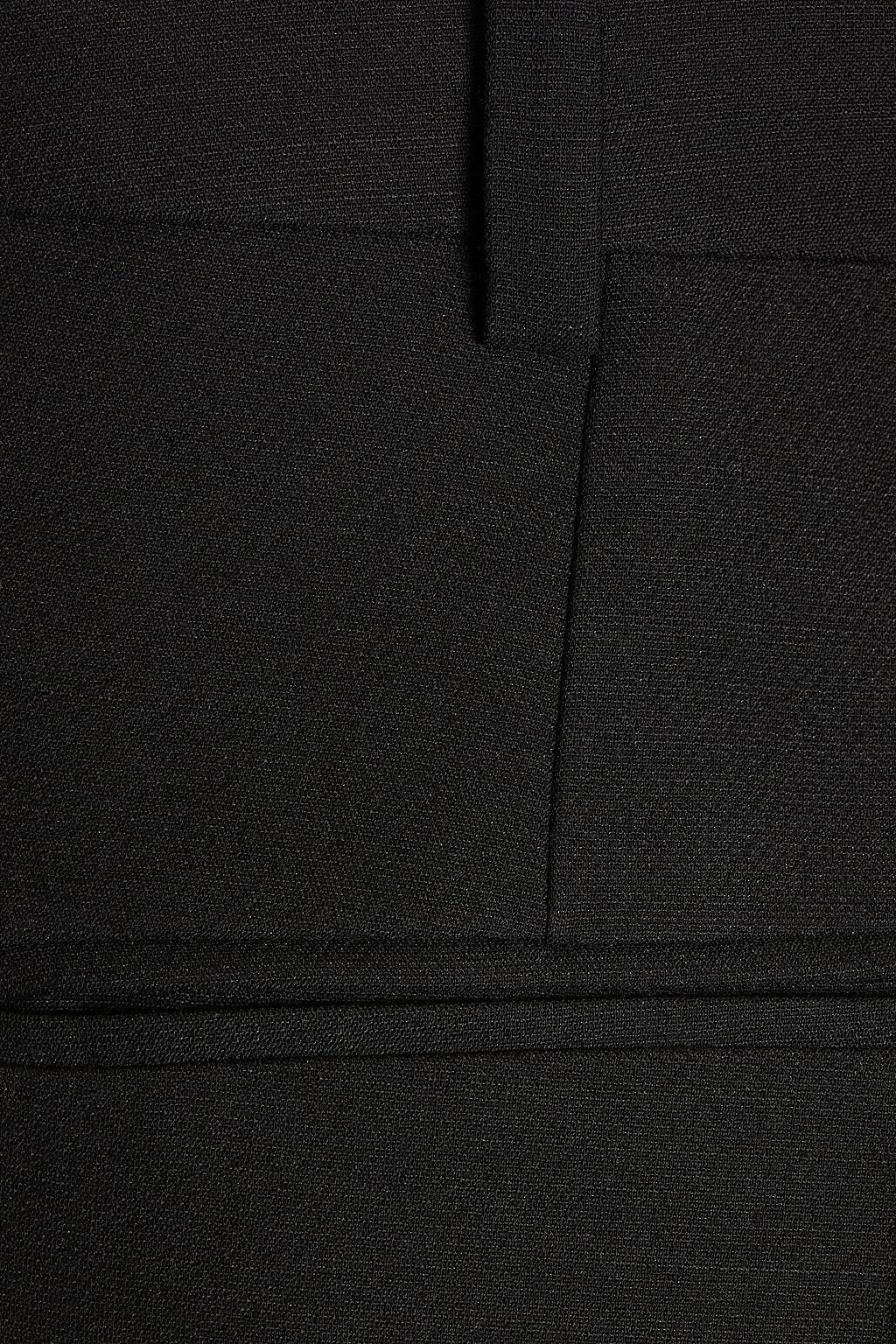 VALENTINO GARAVANI Wool and silk-blend crepe wide-leg pants