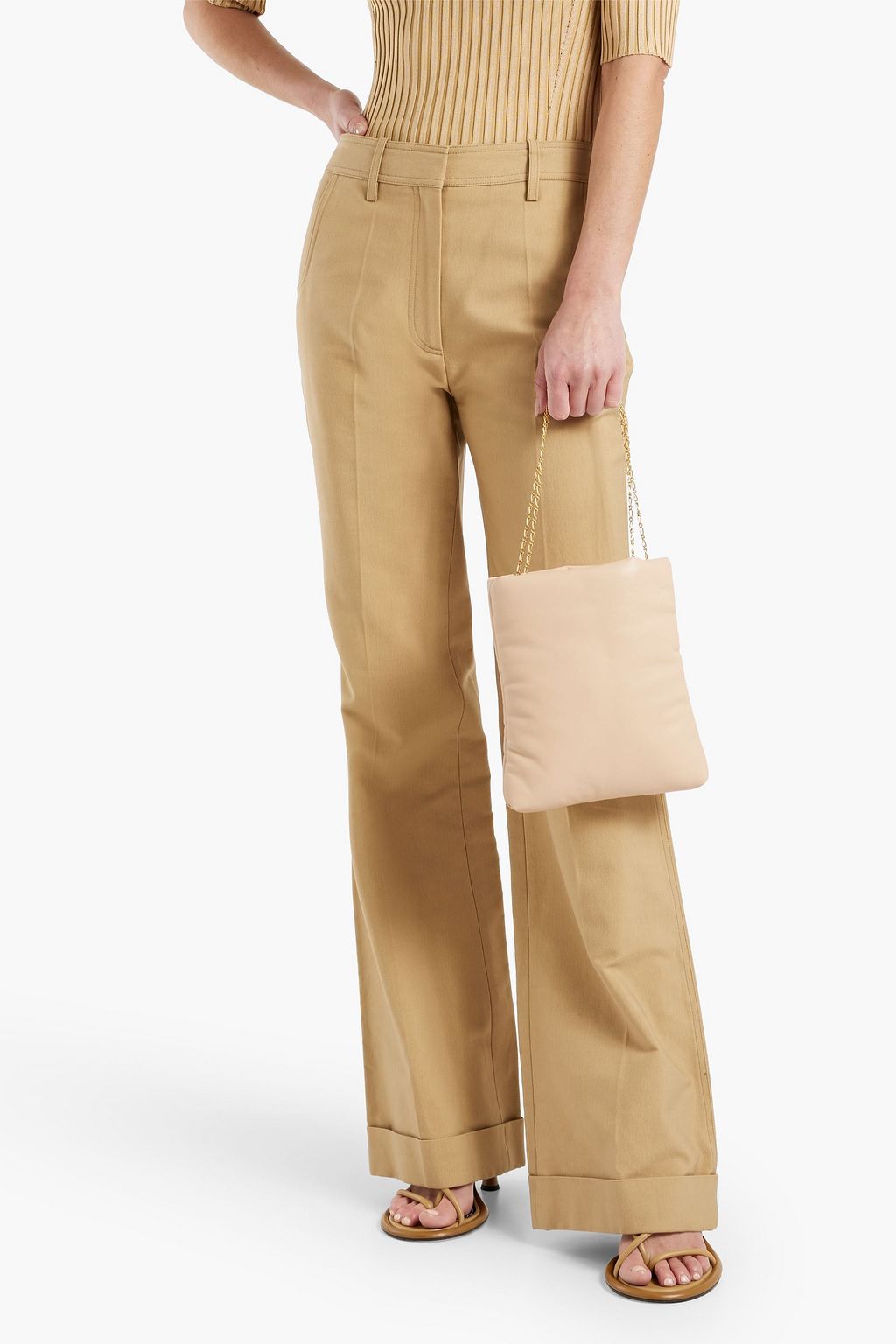 NANUSHKA Noelani padded vegan leather tote