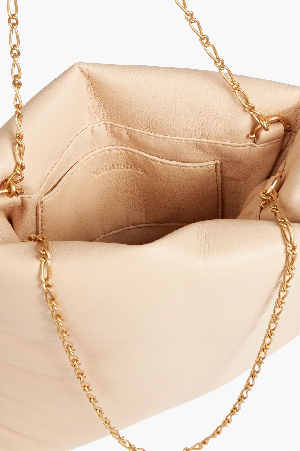 NANUSHKA Noelani padded vegan leather tote