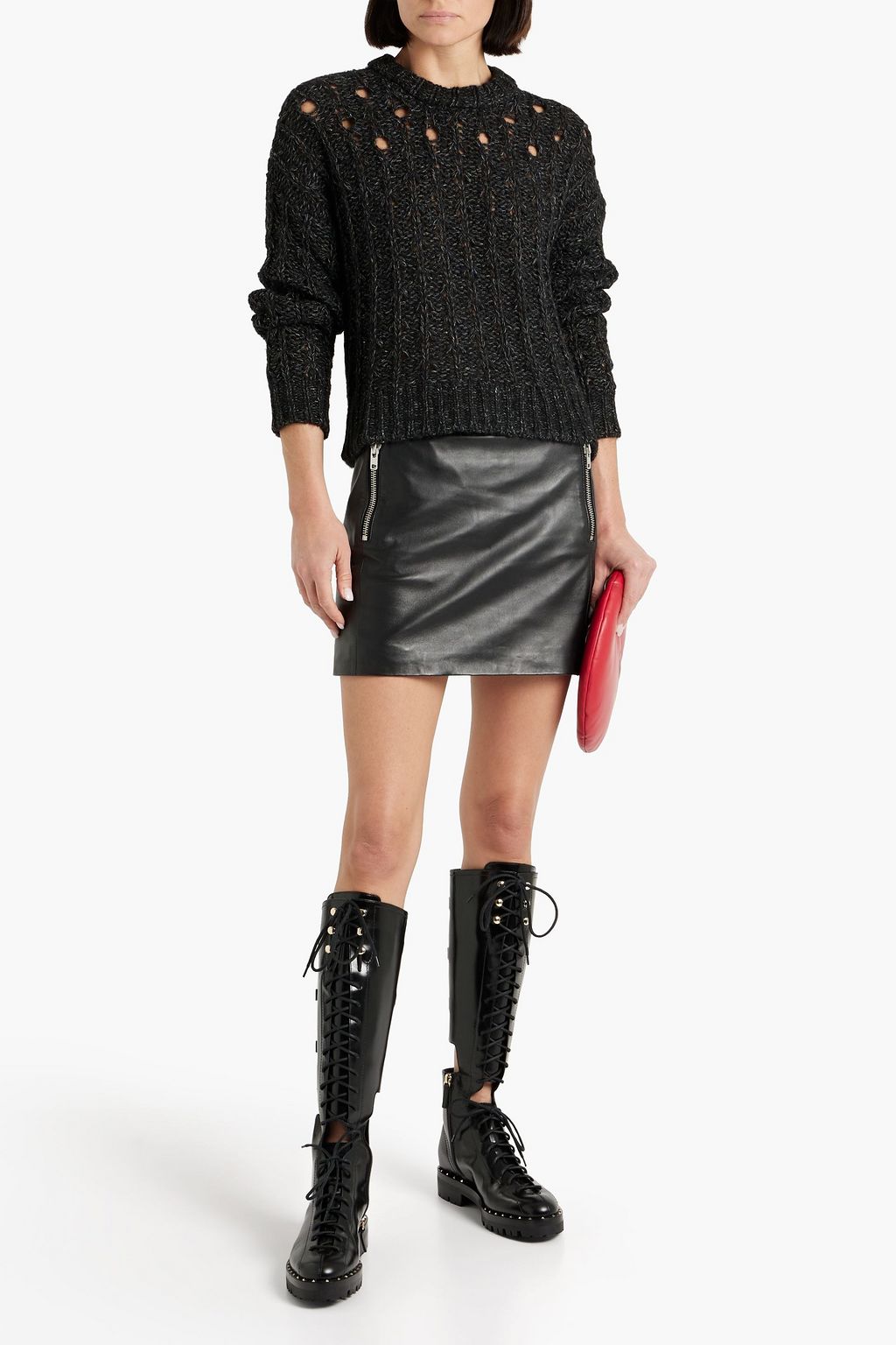 IRO Wilie open-knit sweater