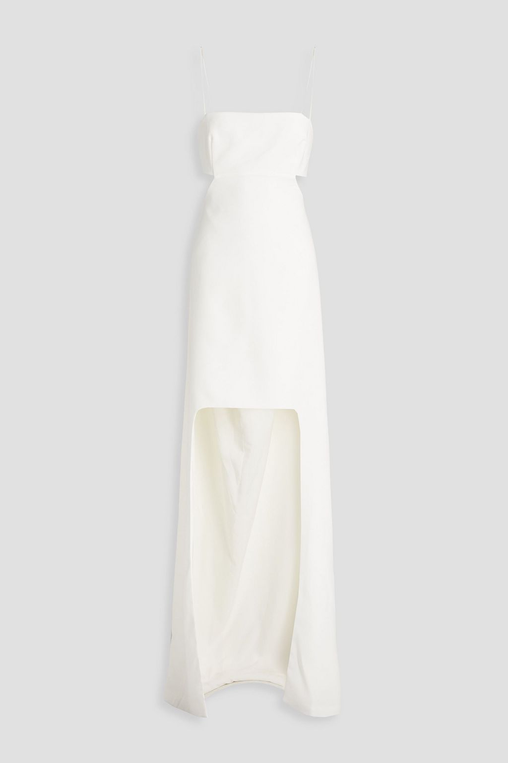 Halston white on sale gown