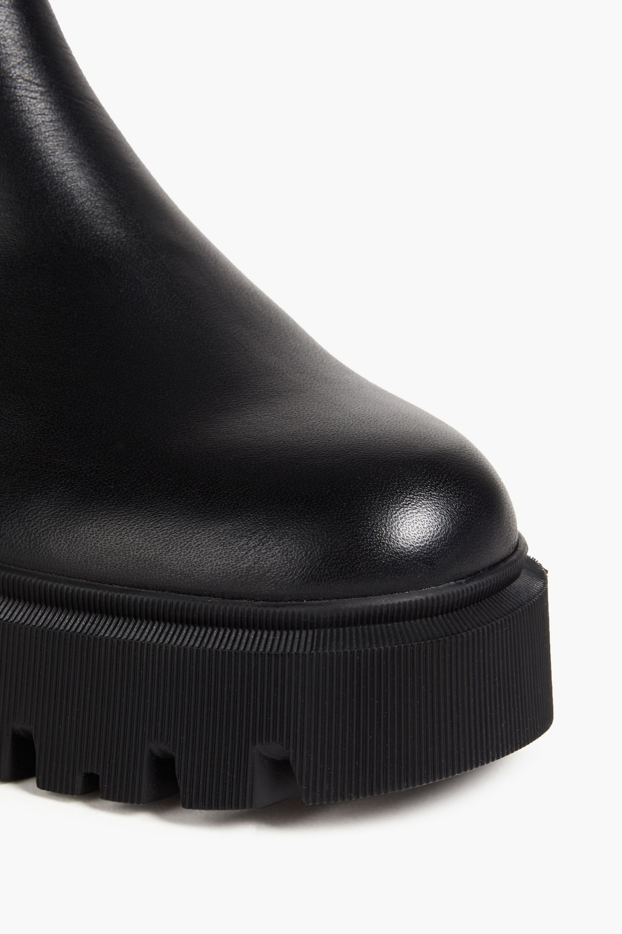 MAJE Leather Chelsea boots