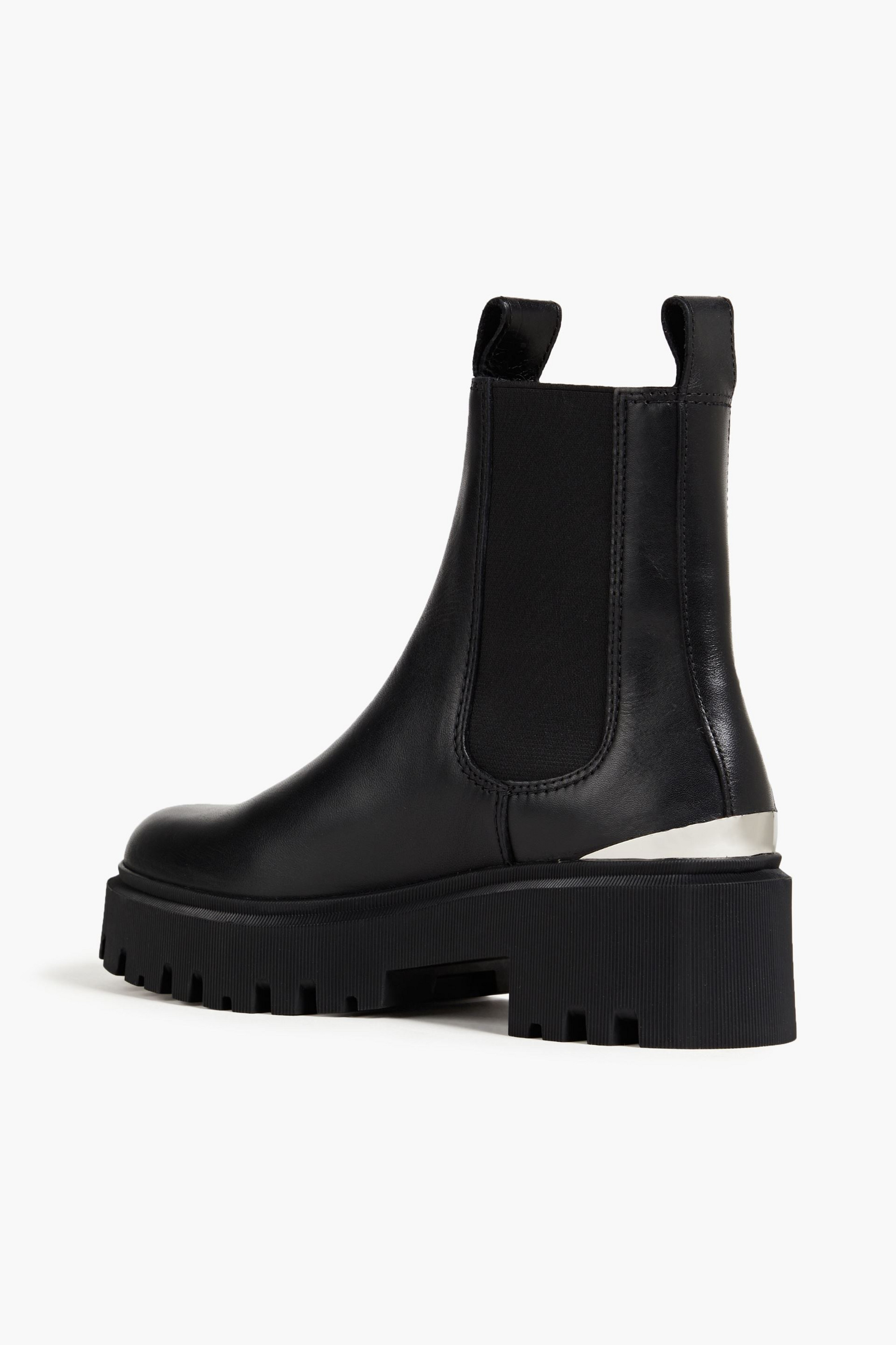 MAJE Leather Chelsea boots