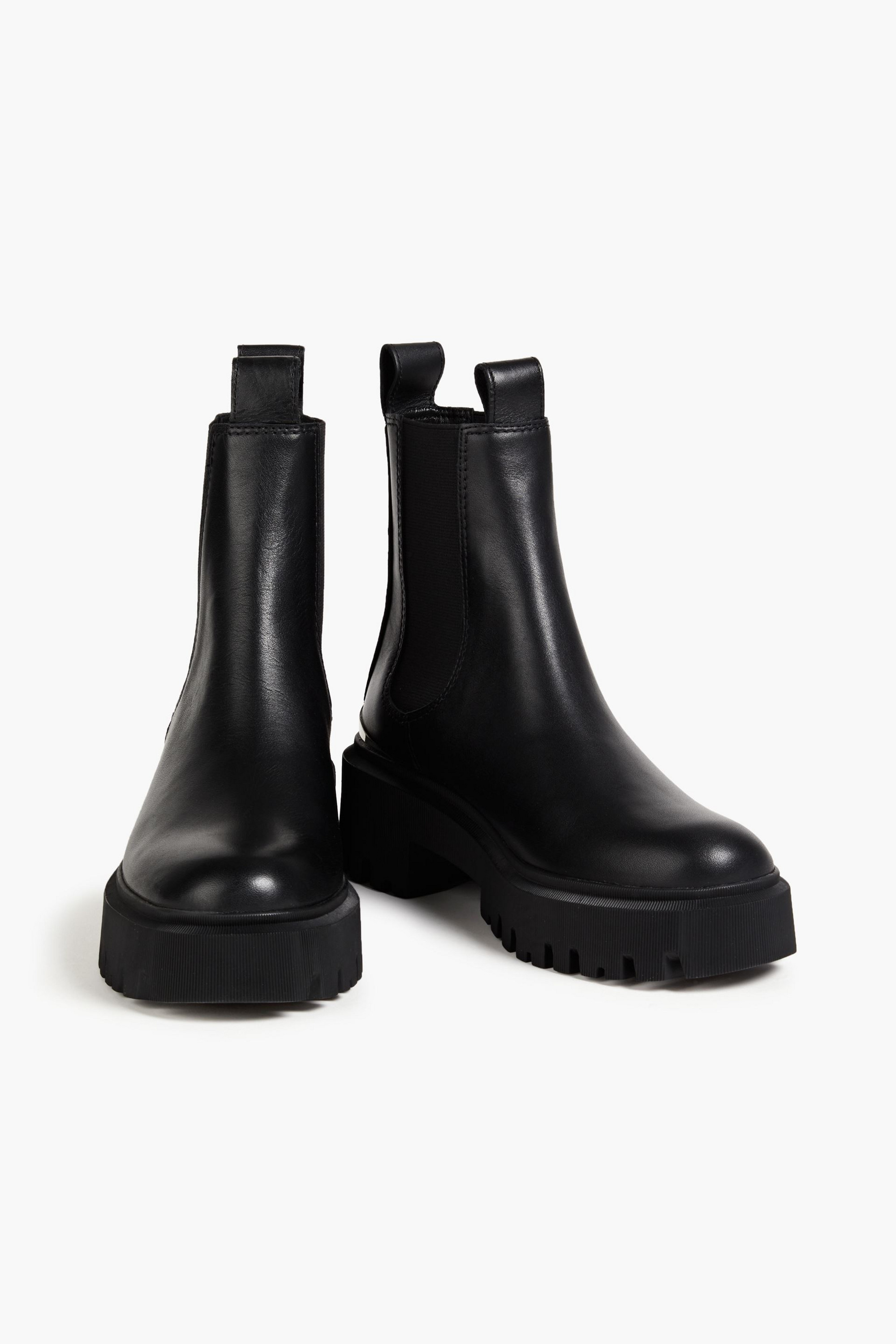 MAJE Leather Chelsea boots