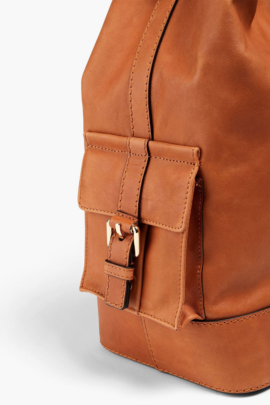 ALBERTA FERRETTI Leather bucket bag THE