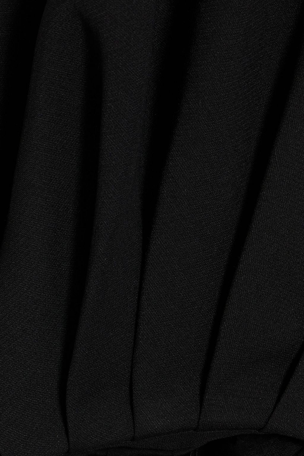 VALENTINO GARAVANI Wool and silk-blend crepe mini dress
