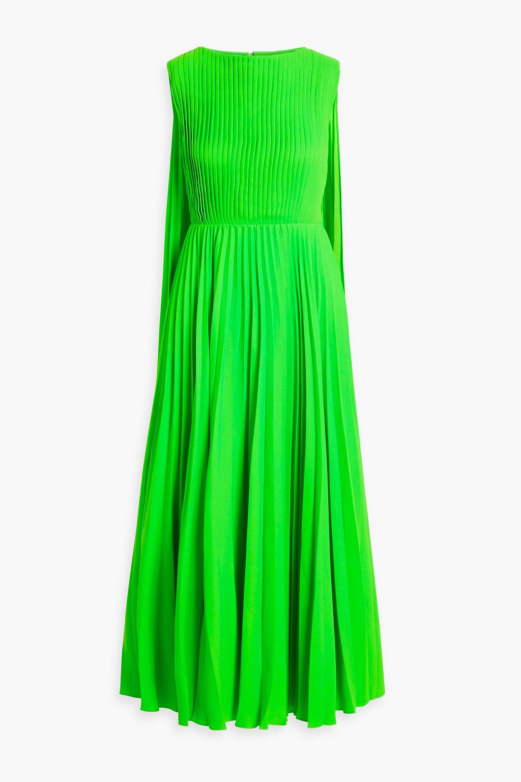 VALENTINO GARAVANI Pleated crepe gown | Sale to 70% off THE OUTNET