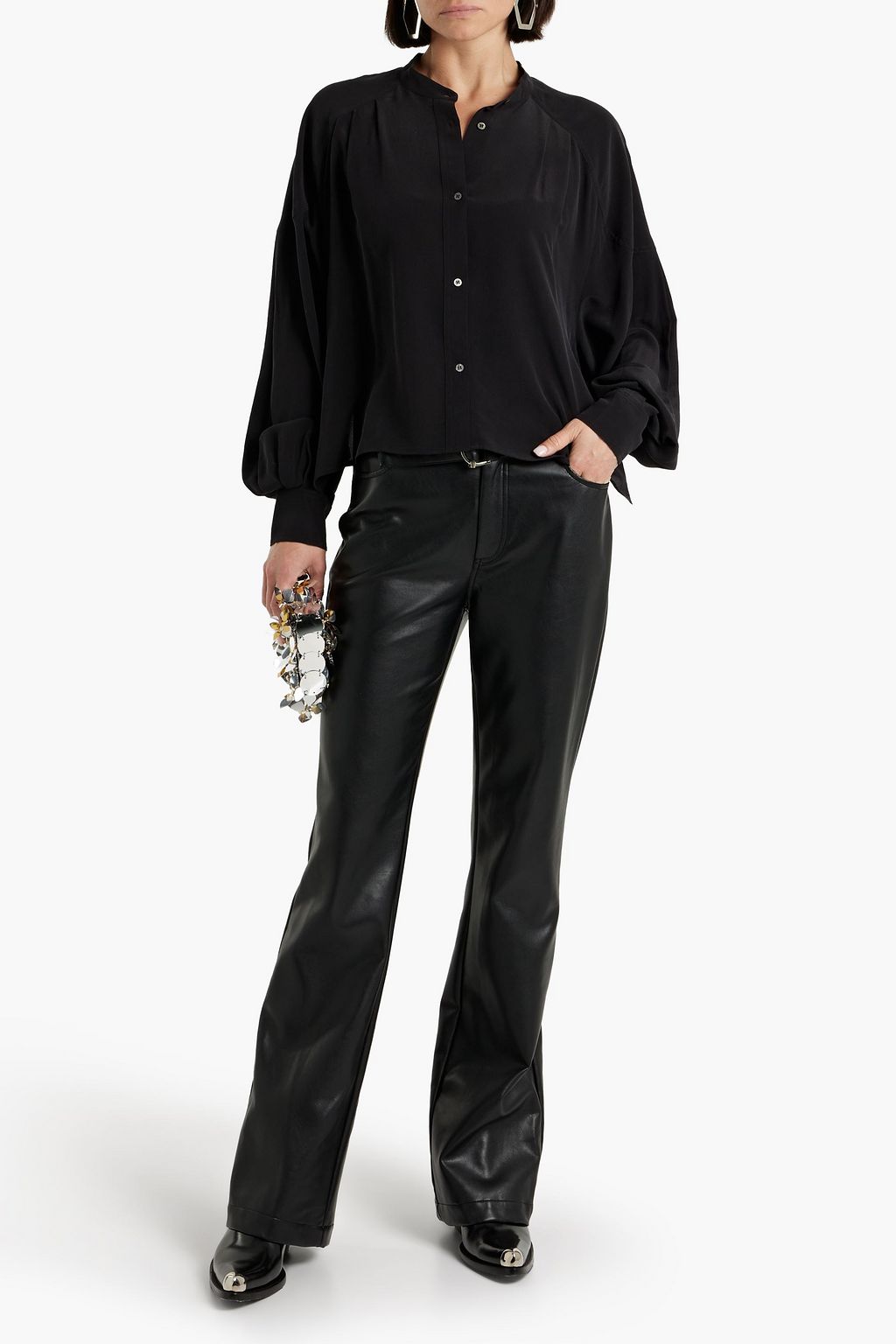 IRO Issa silk-crepe blouse