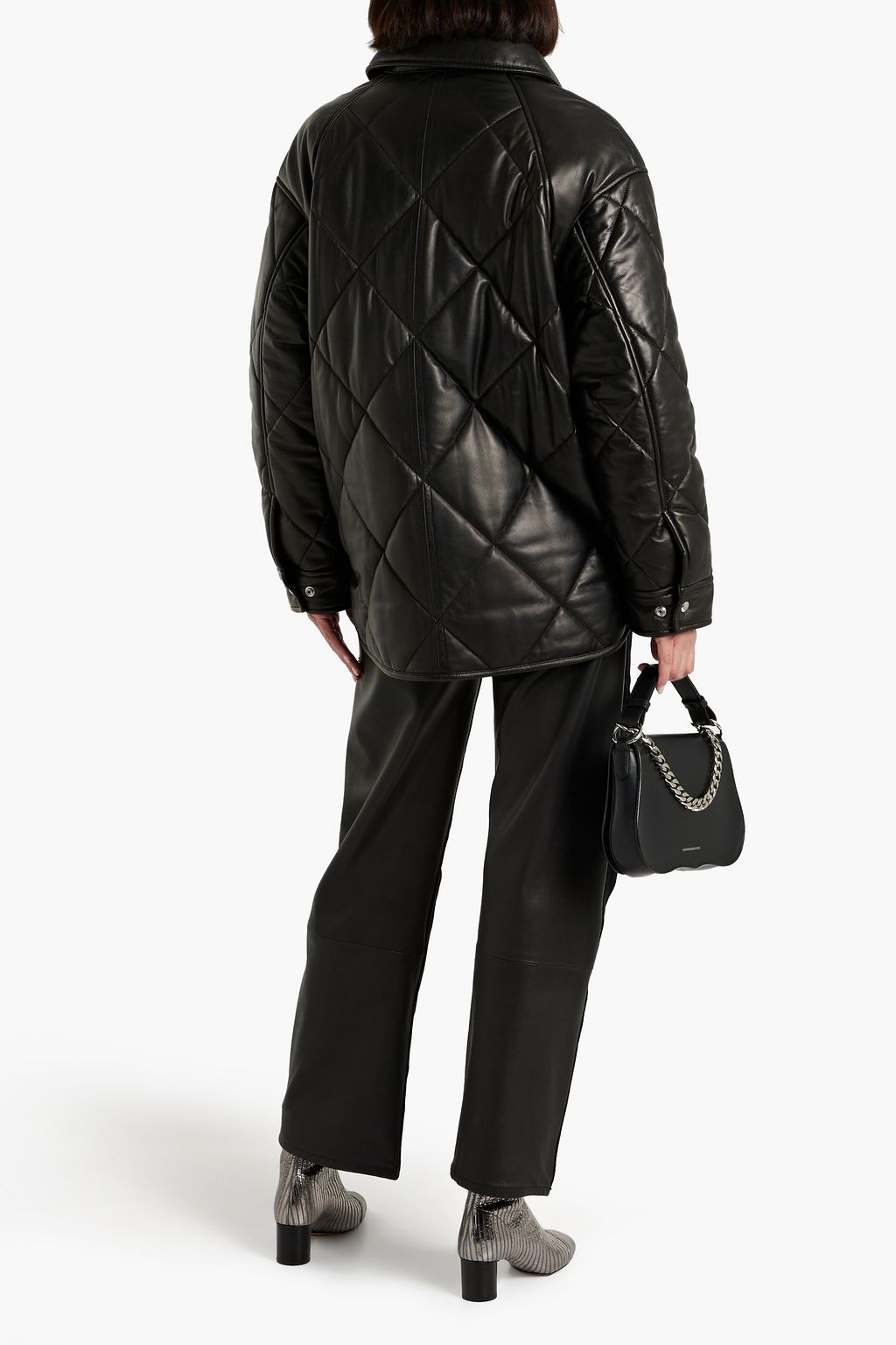 IRO Shiren quilted leather jacket