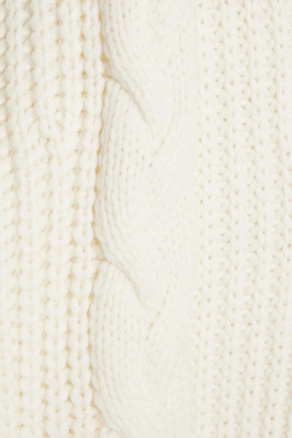 IRO Ynara cable-knit wool-blend cardigan
