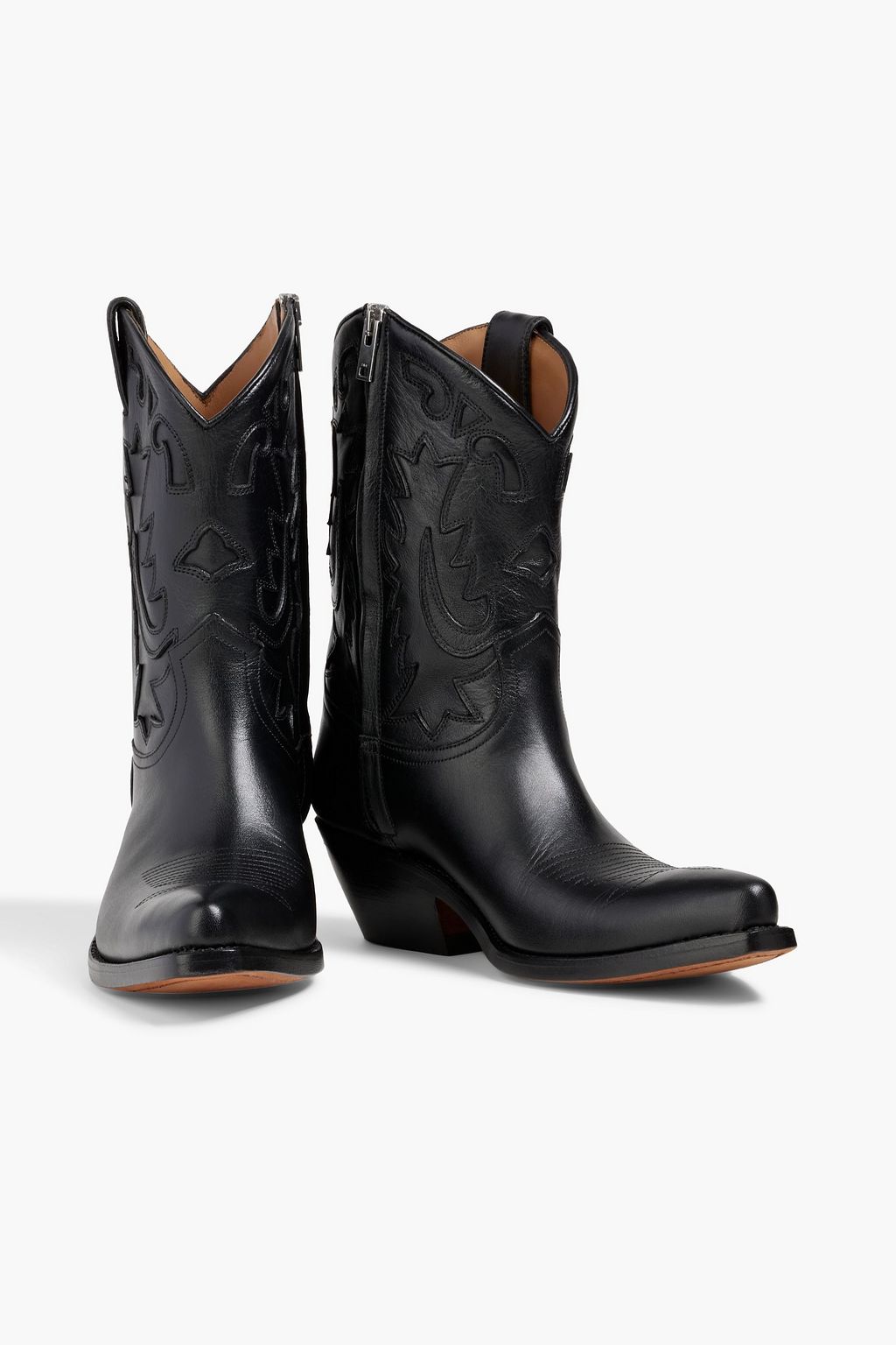 IRO Jalet laser-cut leather boots