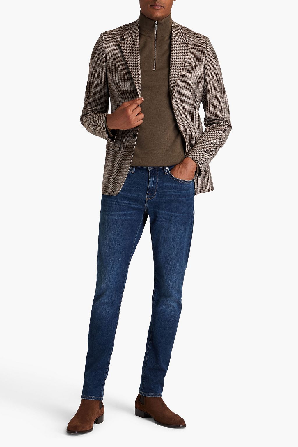 FRAME L'Homme slim-fit denim jeans