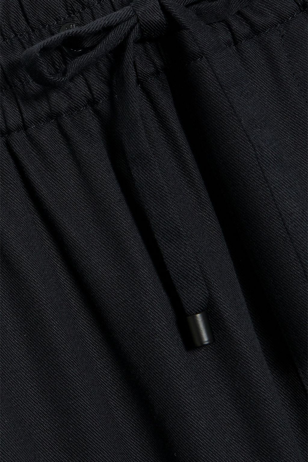 FRAME Lyocell and cotton-blend drawstring pants