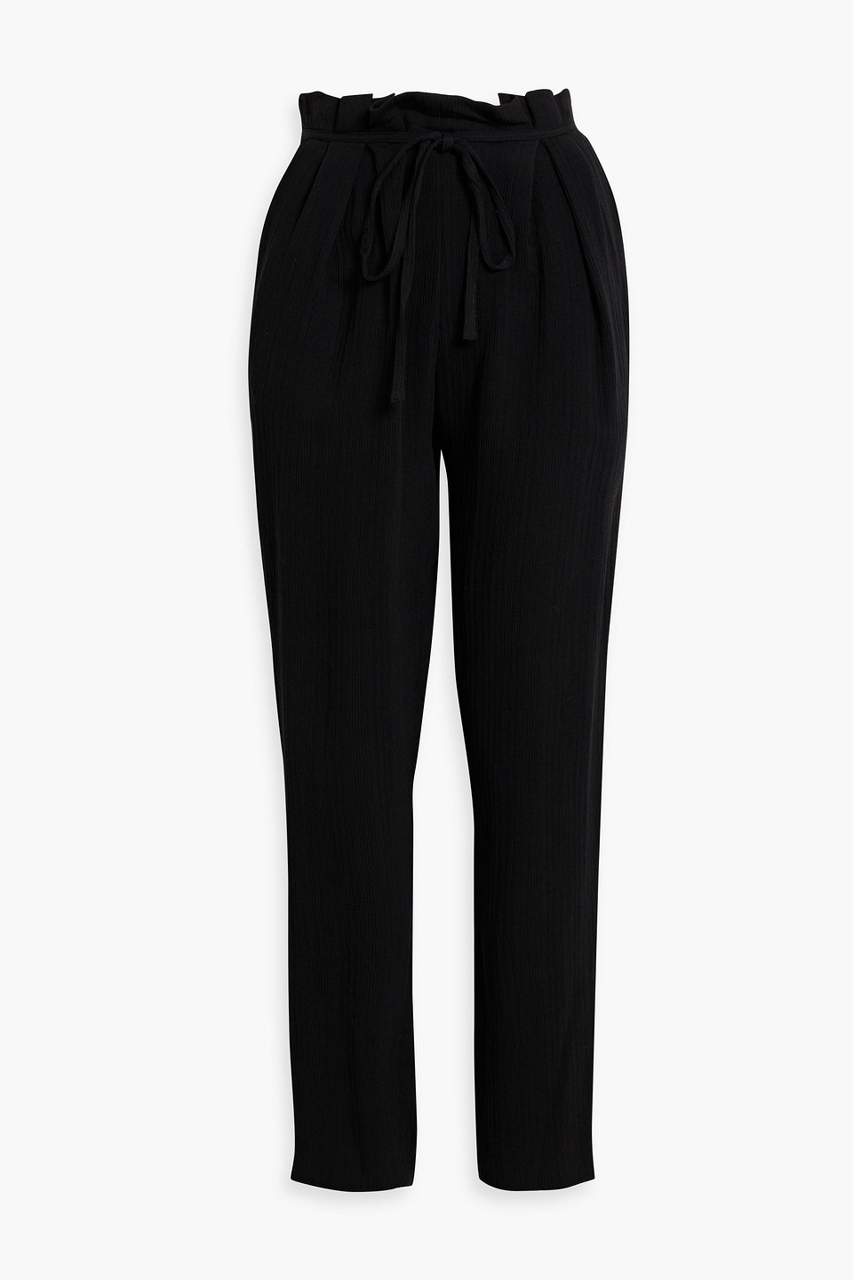 Bennyo plissé-crepe tapered pants