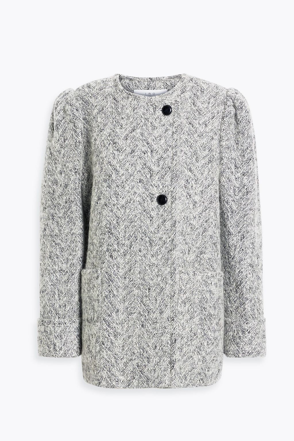 IRO Cartai brushed bouclé-tweed coat | Sale to 70% off | THE OUTNET