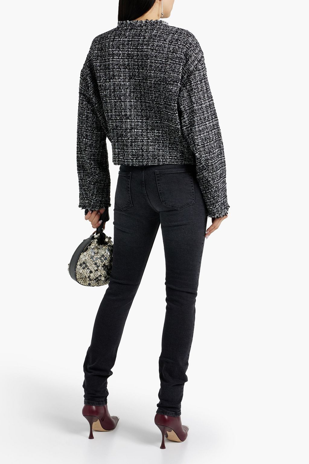IRO Luna bouclé-tweed jacket