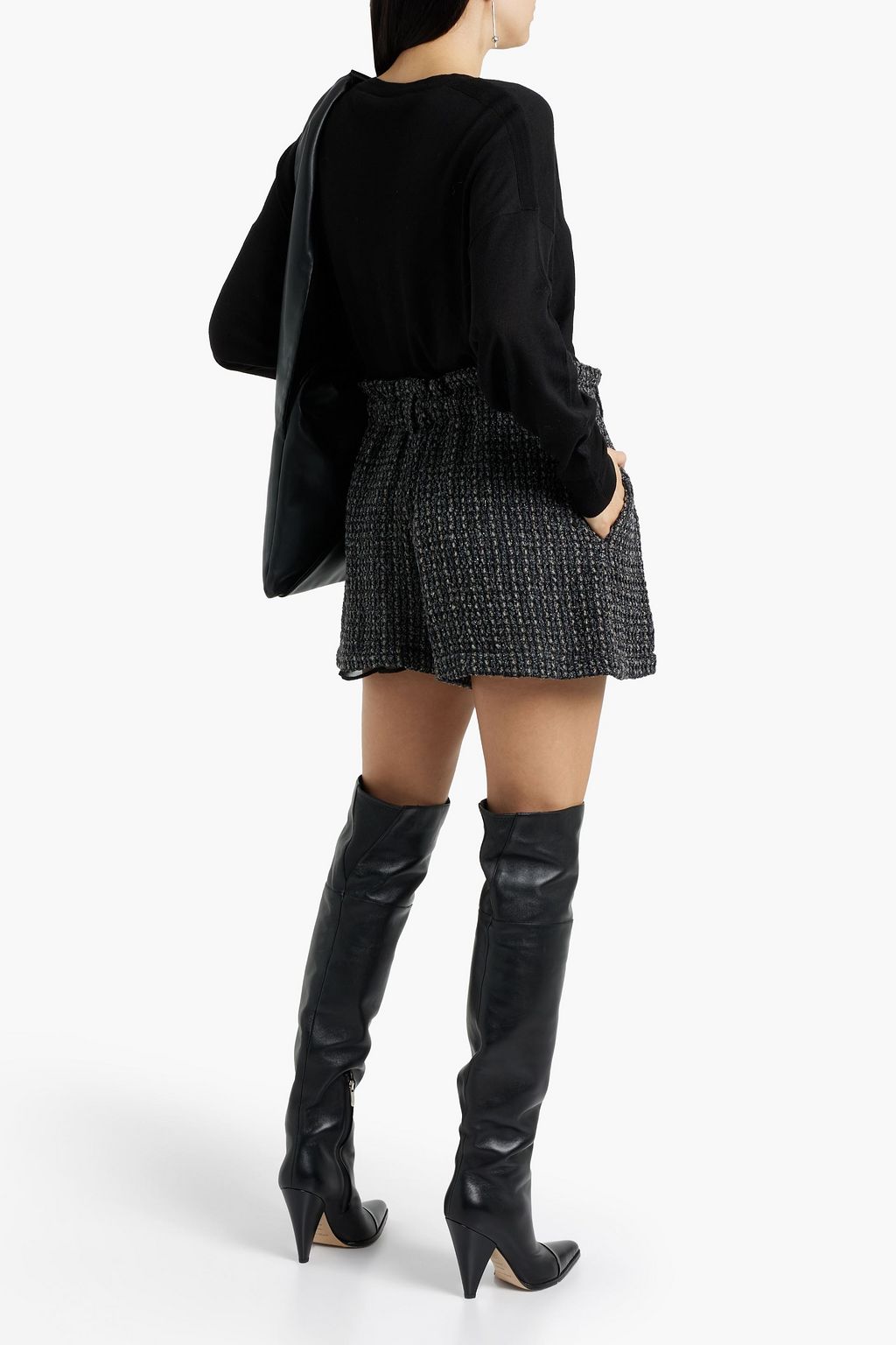IRO Romye merino wool and silk-blend sweater